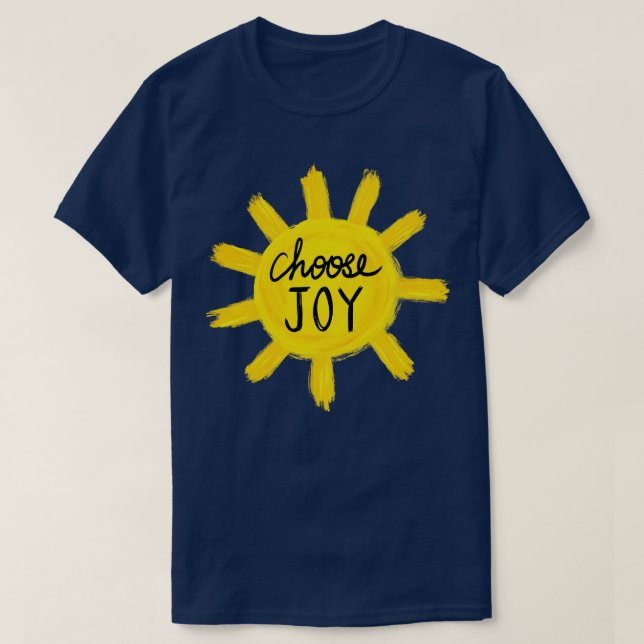 T-shirt joie ensoleillée (Design devant)