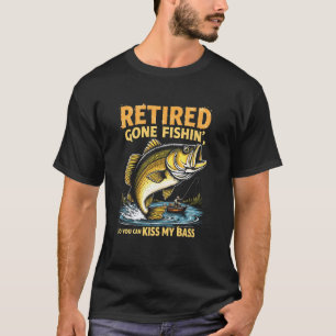 T-shirt Joie hilarante de retraite de pêche