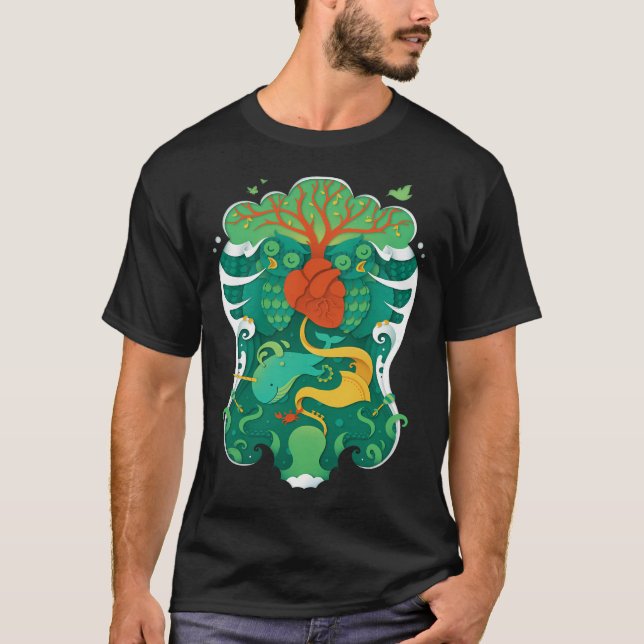 T-shirt Joie intérieure (Devant)
