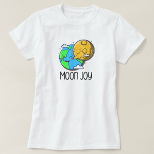 T-shirt Joie Lunaire Terre et Lune Câlin Mignon
