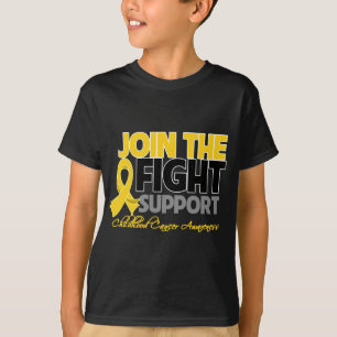 T-shirt Joignez la conscience de Cancer d'enfance de