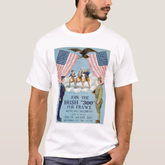 T-shirt Joignez le "300" irlandais pour la France
