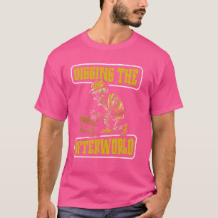 T-shirt Joiner Skeleton Woodworker - Joinery Carpenter