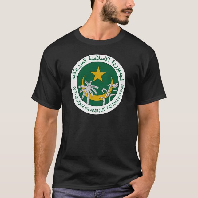 T-shirt Joint de ressortissant de la Mauritanie (Devant)