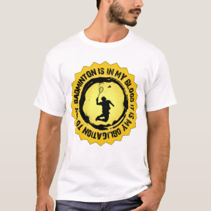 T-shirt Joint fantastique de badminton