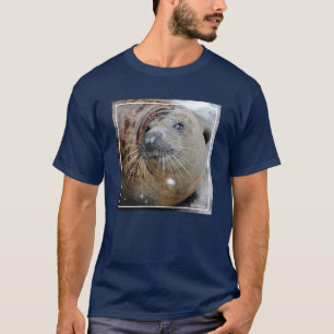 T-shirt Joint gris sur la glace