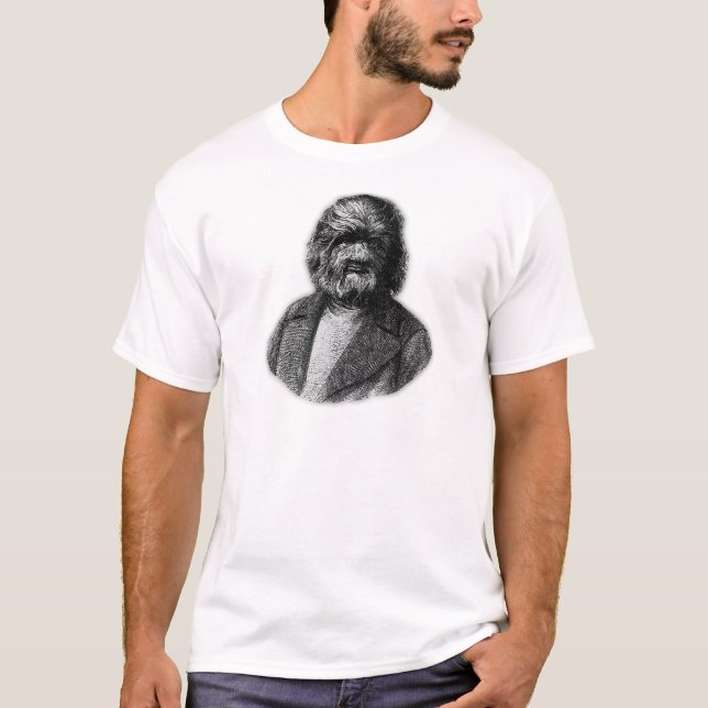 T-shirt JOJO le chien a fait face à l'homme (Devant)