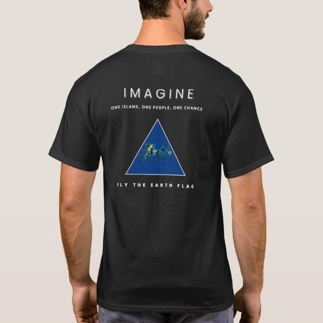 T-shirt JOK Earth Flag Shirt (Dos)