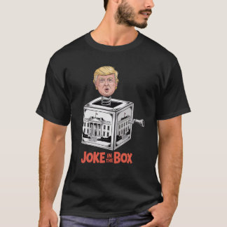 T-shirt Joke in the Box – Trump Political Parody Cartoon