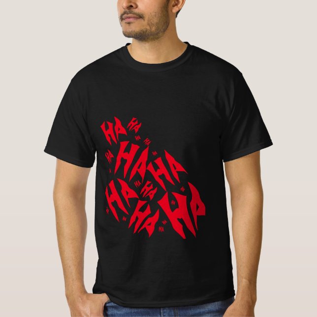 T-shirt Joker Ha ha  (Devant)