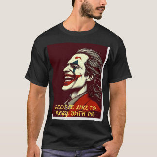 T-shirt Joker Joueur - Aquarelle Laver Dream Tee