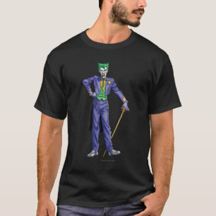 T-shirt Joker se tient avec Cane