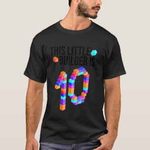 T-shirt Joli 10e anniversaire 10 ans Bâtiment de l'édifice