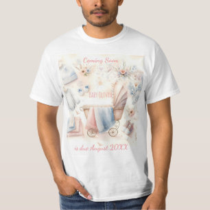 T-shirt Joli à venir faire-part Invitation