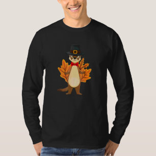 T-shirt Joli Animal Furet Action de grâce
