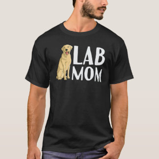 T-shirt Joli art Labrador pour femmes maman Labrador Retri