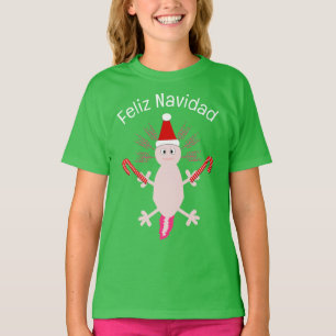 T-shirt Joli Axolotl de Noël
