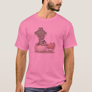 T-shirt joli bébé alligator à éclosion
