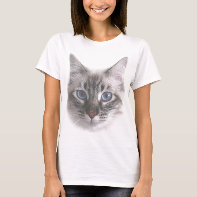 T-shirt Joli Blue Eyed Kitty (Devant)