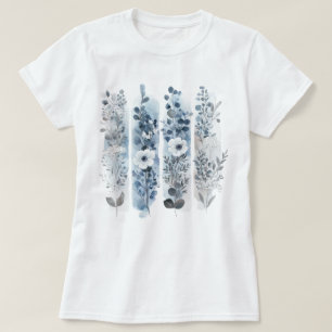 T-shirt Joli brosse florale