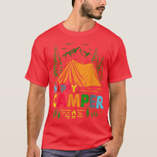 T-shirt Joli Camping Camper Camping Drôle Hommes Cadeaux