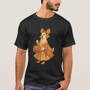 T-shirt Joli Canard Patchwork Fête d'Halloween