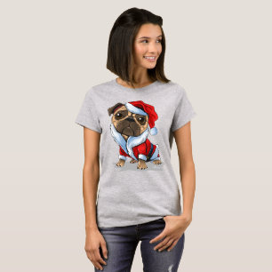 T-shirt Joli Carlin de Noël Père Noël