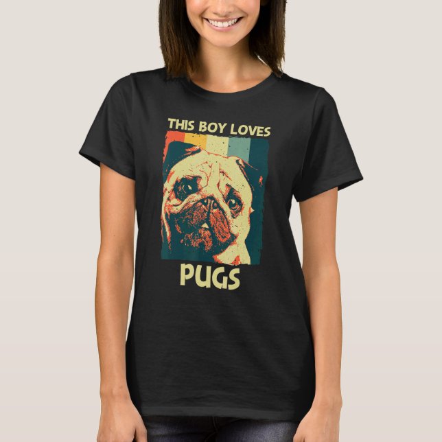 T-shirt Joli Carlin Pour Garçons Enfants Animaux Animaux C (Devant)