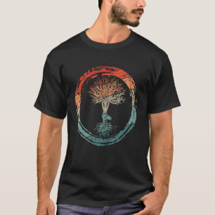 T-shirt Joli Chakra Yogi Namaste & Méditation Om Mantra Ze
