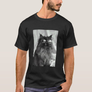 T-shirt Joli chat persan avec lunettes de soleil Félin Pho