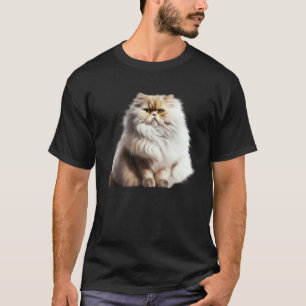 T-shirt Joli chat persan chat duveteux