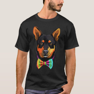 T-shirt Joli chien Blue Heeler sur chien de bétail austral