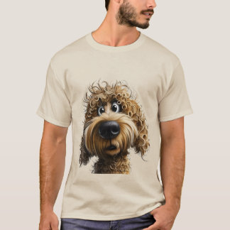 T-shirt Joli chien fantaisiste