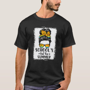 T-shirt Joli Chignon En Désordre Fête Des Mères Enseignant
