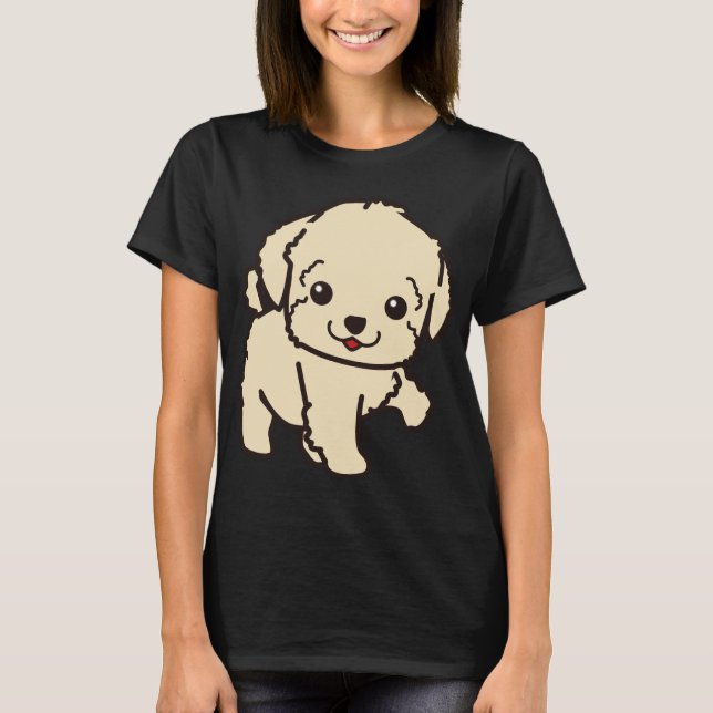 T-shirt Joli chiot (Devant)