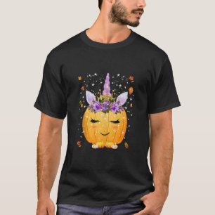 T-shirt Joli Citrouille Face Drôle Halloween Smile Citroui