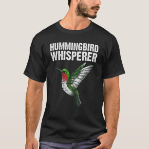 T-shirt Joli Colibri Art Pour Hommes Femme Oiseau Watcher