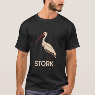 T-shirt Joli costume animal de cigogne pour les oiseaux et