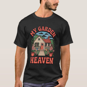 T-shirt Joli Cottagecore Jardinage Jardinier Doigt Vert F