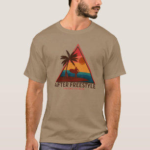 T-shirt Joli design après Freestyle Retro Silhouette