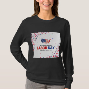 T-shirt Joli design de la fête du Travail aux États-Unis