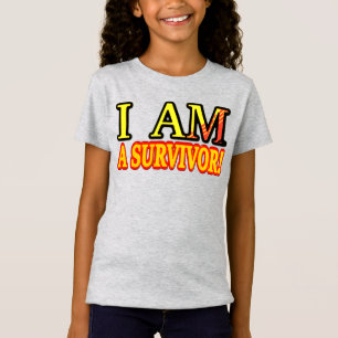 T-Shirt Joli dessin "SURVIVOR". Commandez dès maintenant 