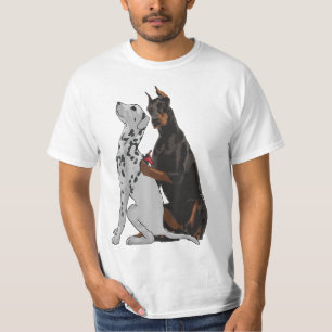 T-shirt Joli Doberman Tattooing Dalmatien Shir