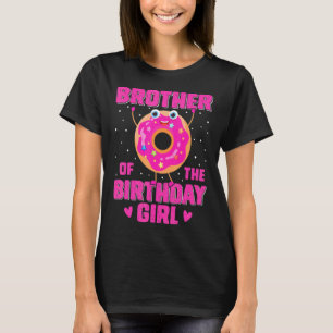 T-shirt Joli Donut Famille Frère De Gi Anniversaire