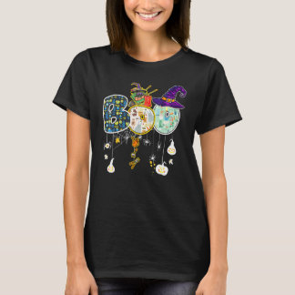 T-shirt Joli fantôme Boo jardinage Halloween jardinier jar