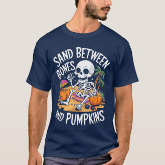 T-shirt Joli fantôme de Summerween drôle de plage Hallowee