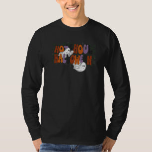 T-shirt Joli Fantôme Halloween Saison Effrayante Chouette