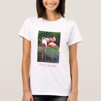 T-shirt Joli flamant