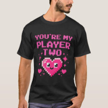 Joli Gamer Aimer Tee pour Couples et BFF