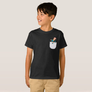 T-shirt Joli Garçon Recherche I Vector Pocket Design T-Shi